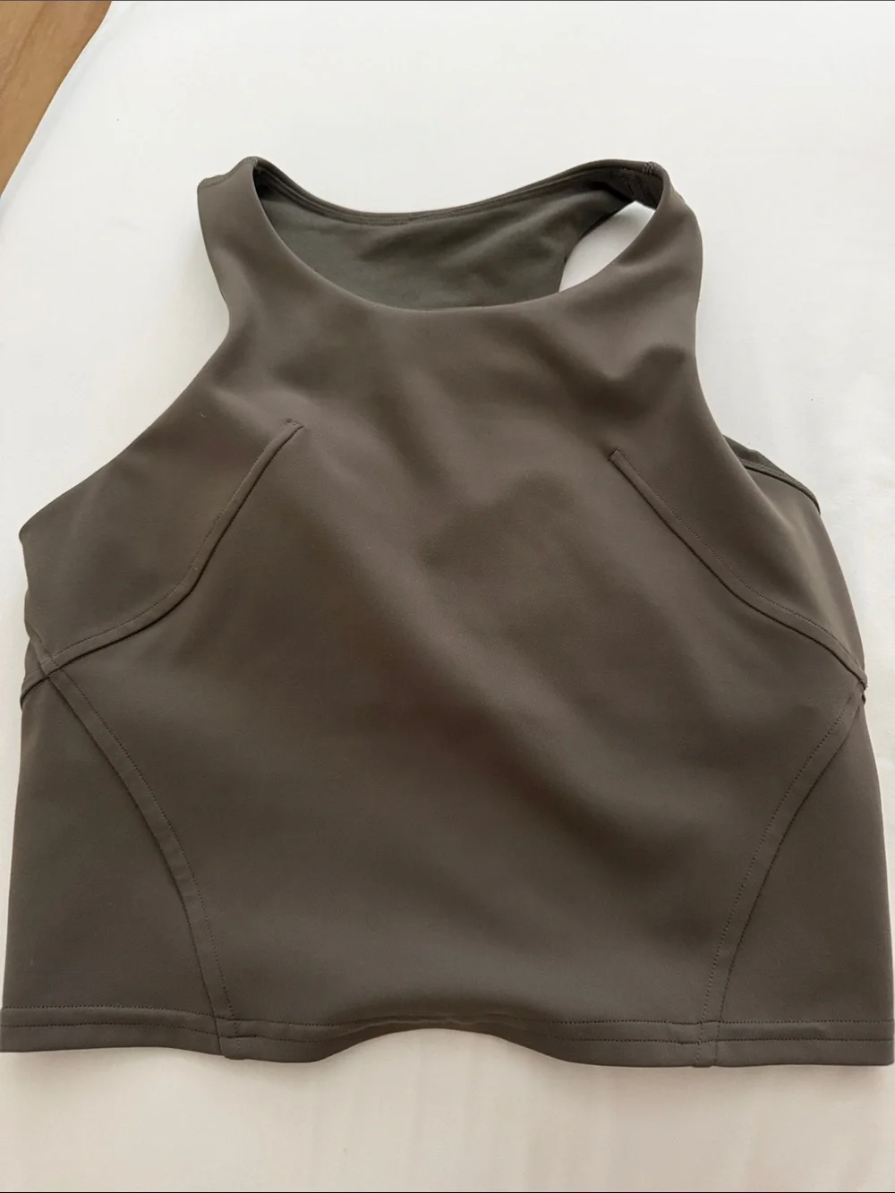 Lululemon Invigorate Training Tank Top — Army Green